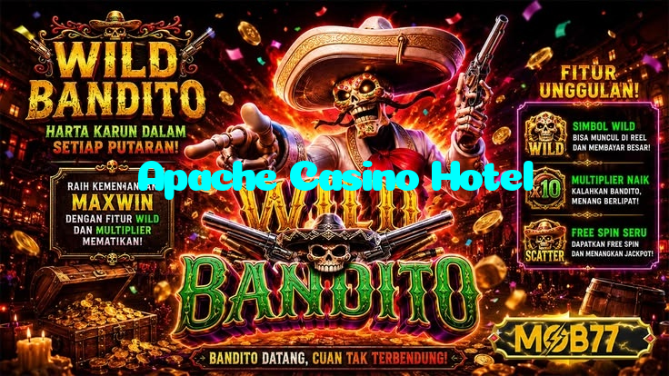 Apache Casino Hotel casino presented on mobile device in Pakistan with slots and live games